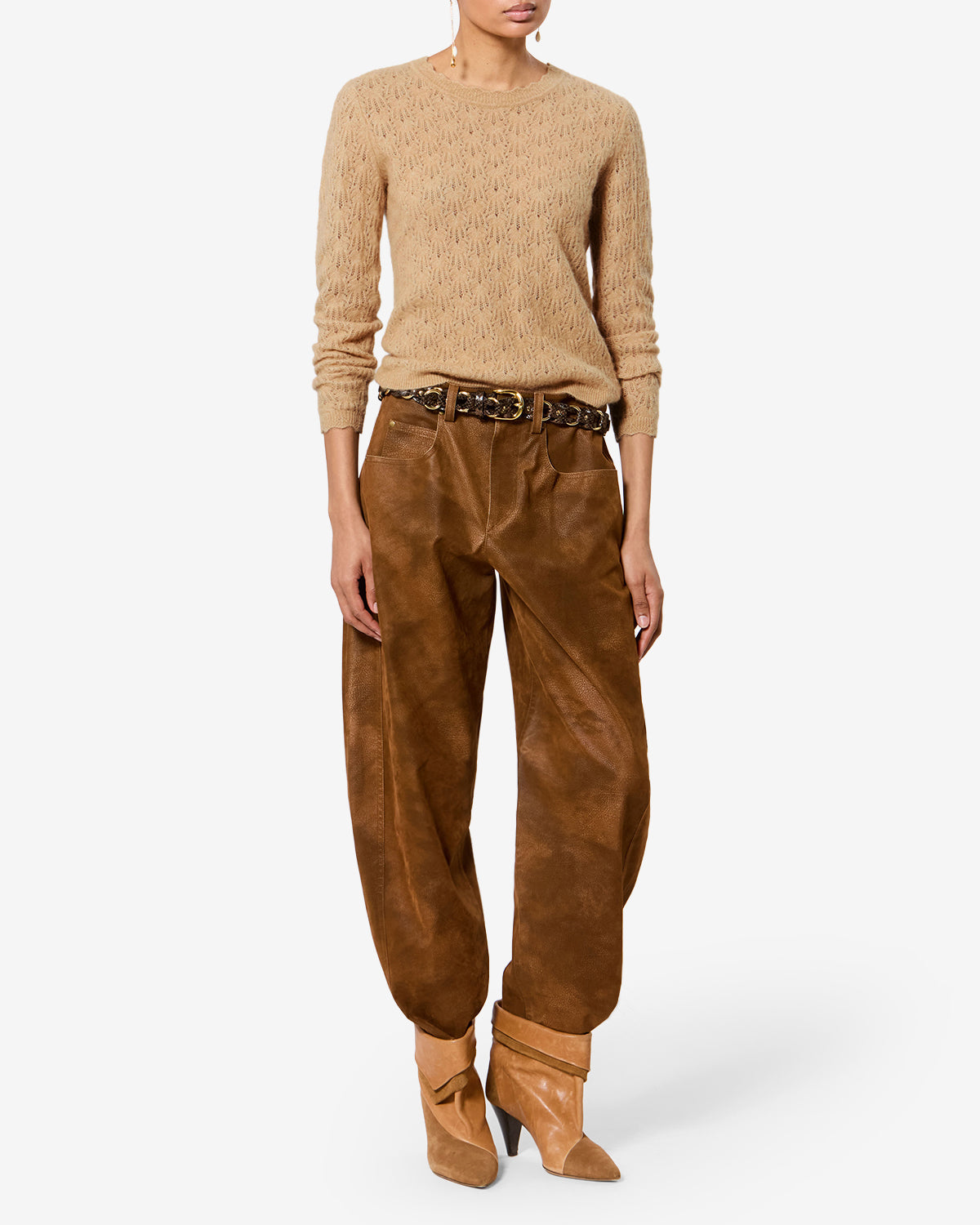 Isabel Marant Etoile Obeline Pullover Camel