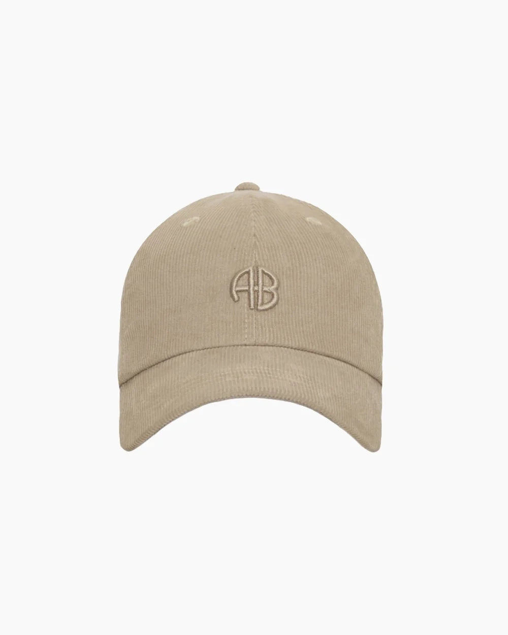 Anine Bing Jeremy Baseball Cap AB Corduroy Beige