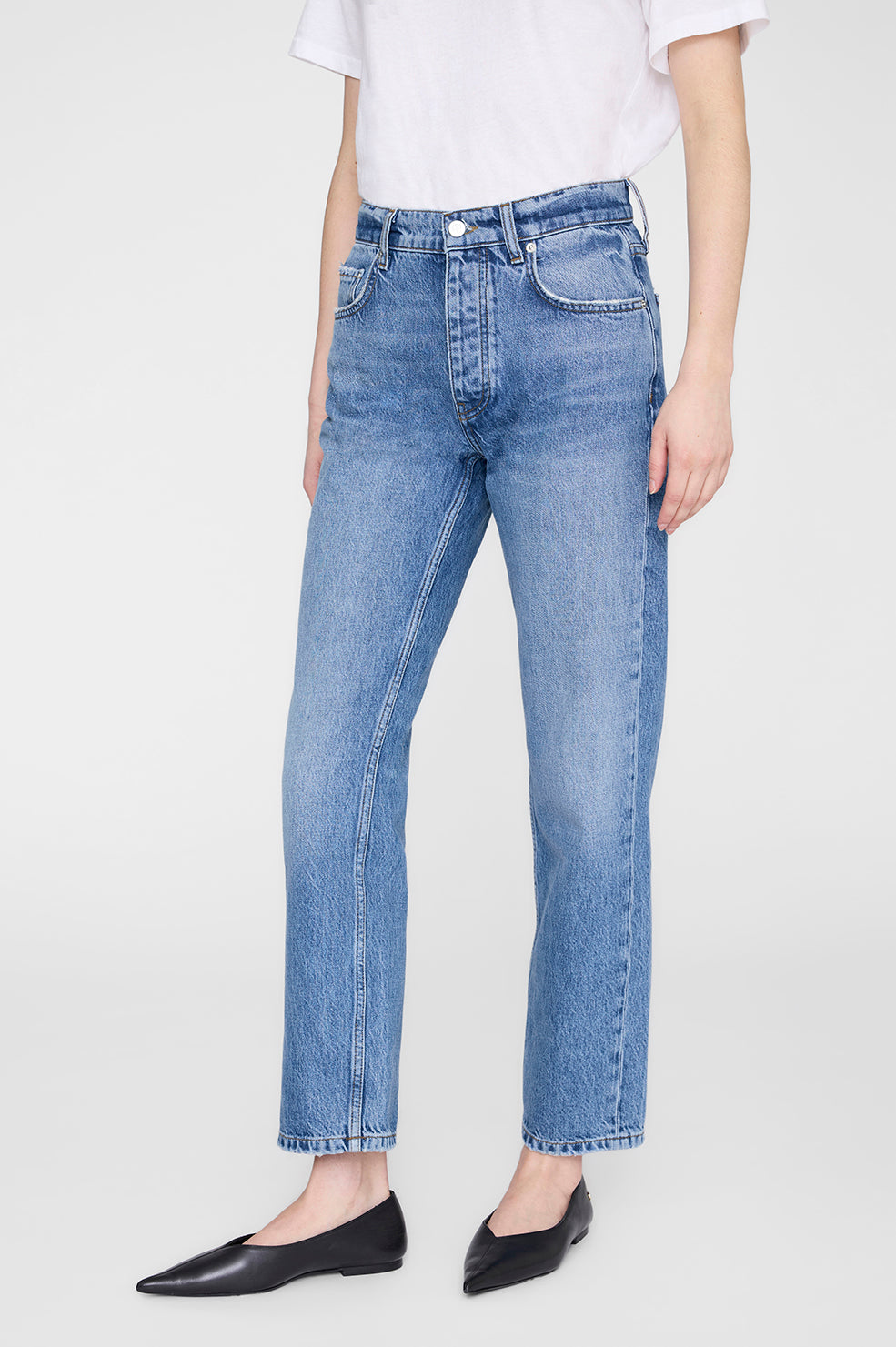 Anine Bing Kate Jean Tidal Blue