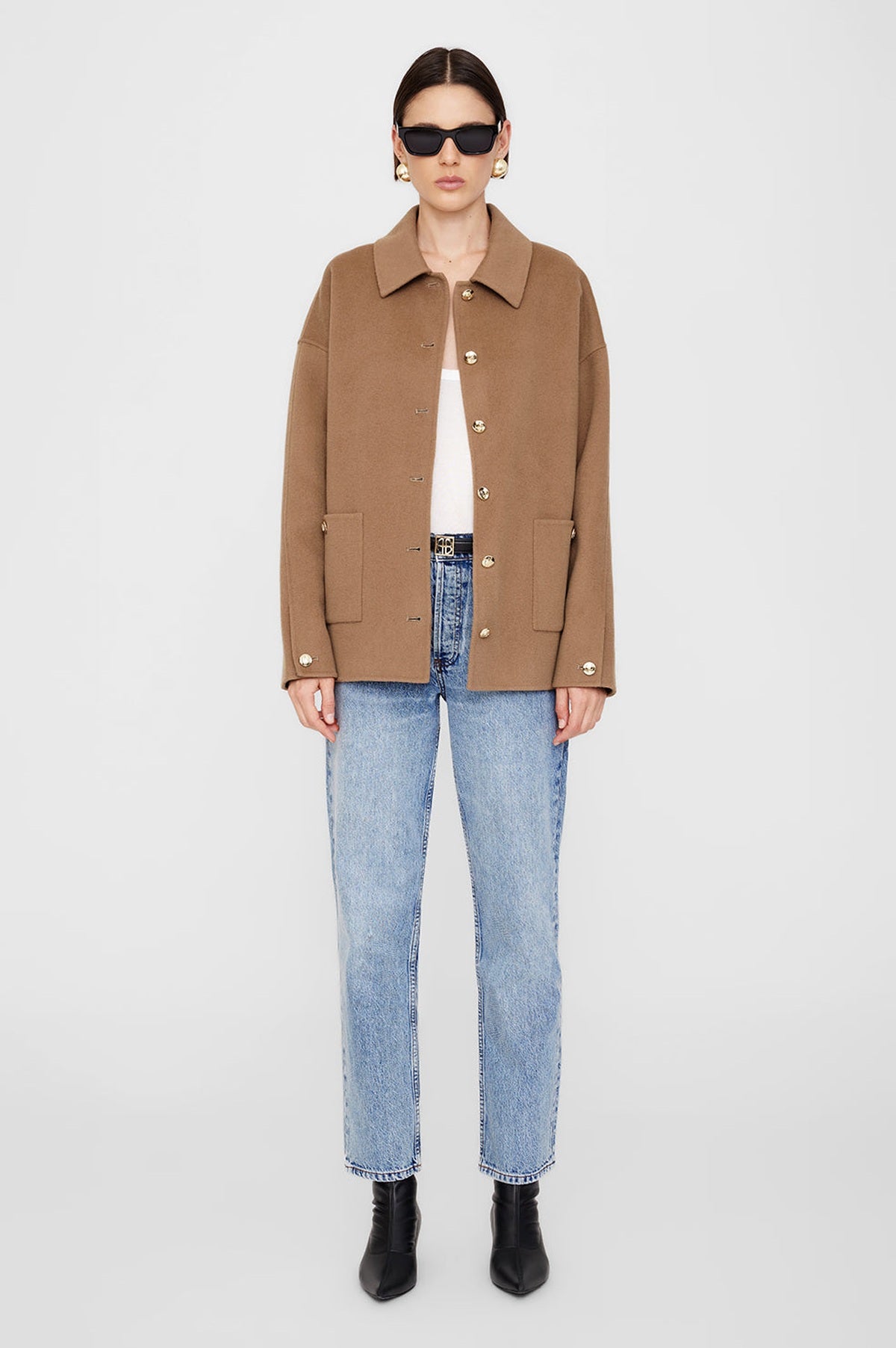 Anine Bing Luca Jacket Camel