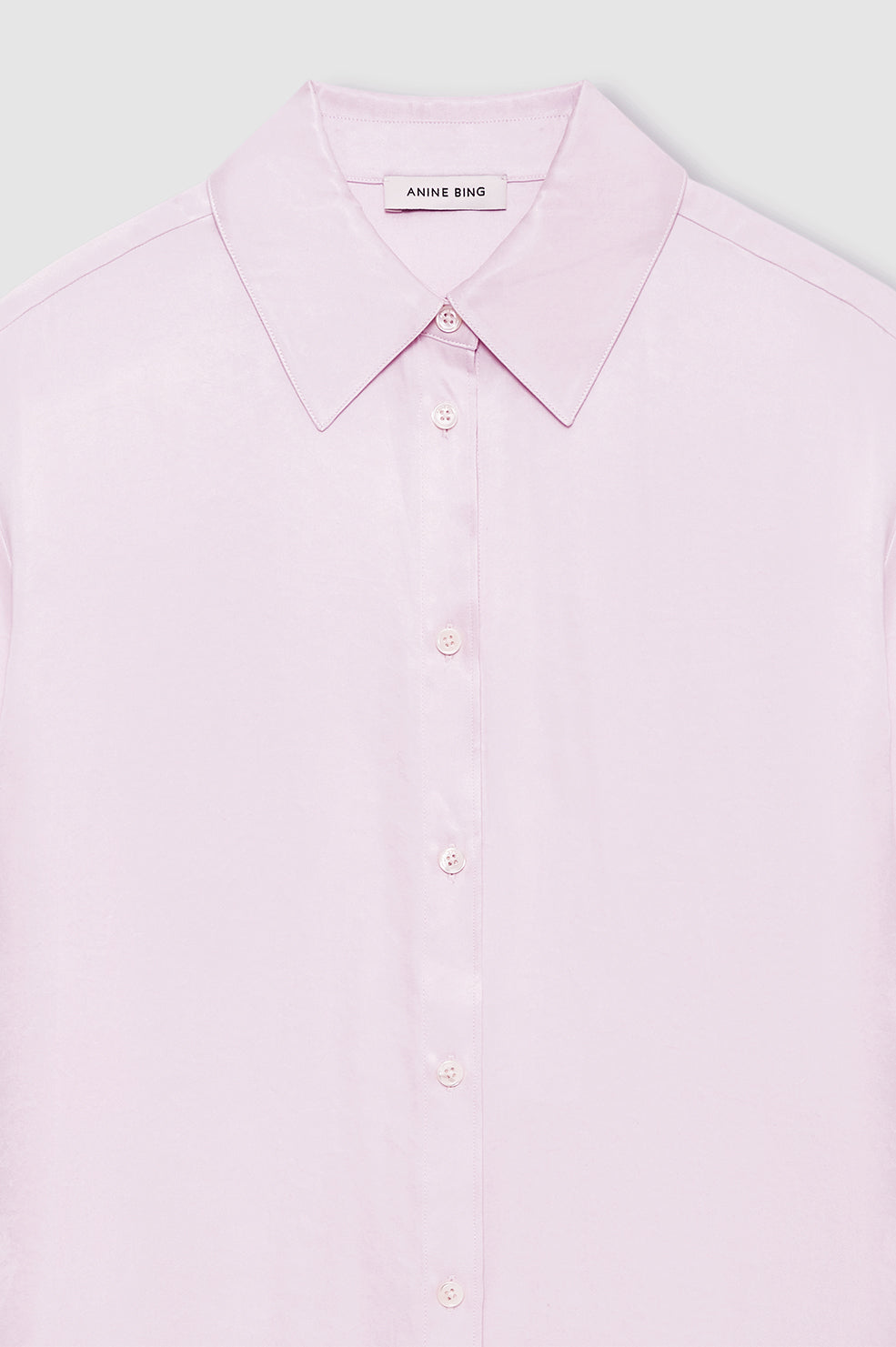 Anine Bing Bridget Shirt Powder Pink
