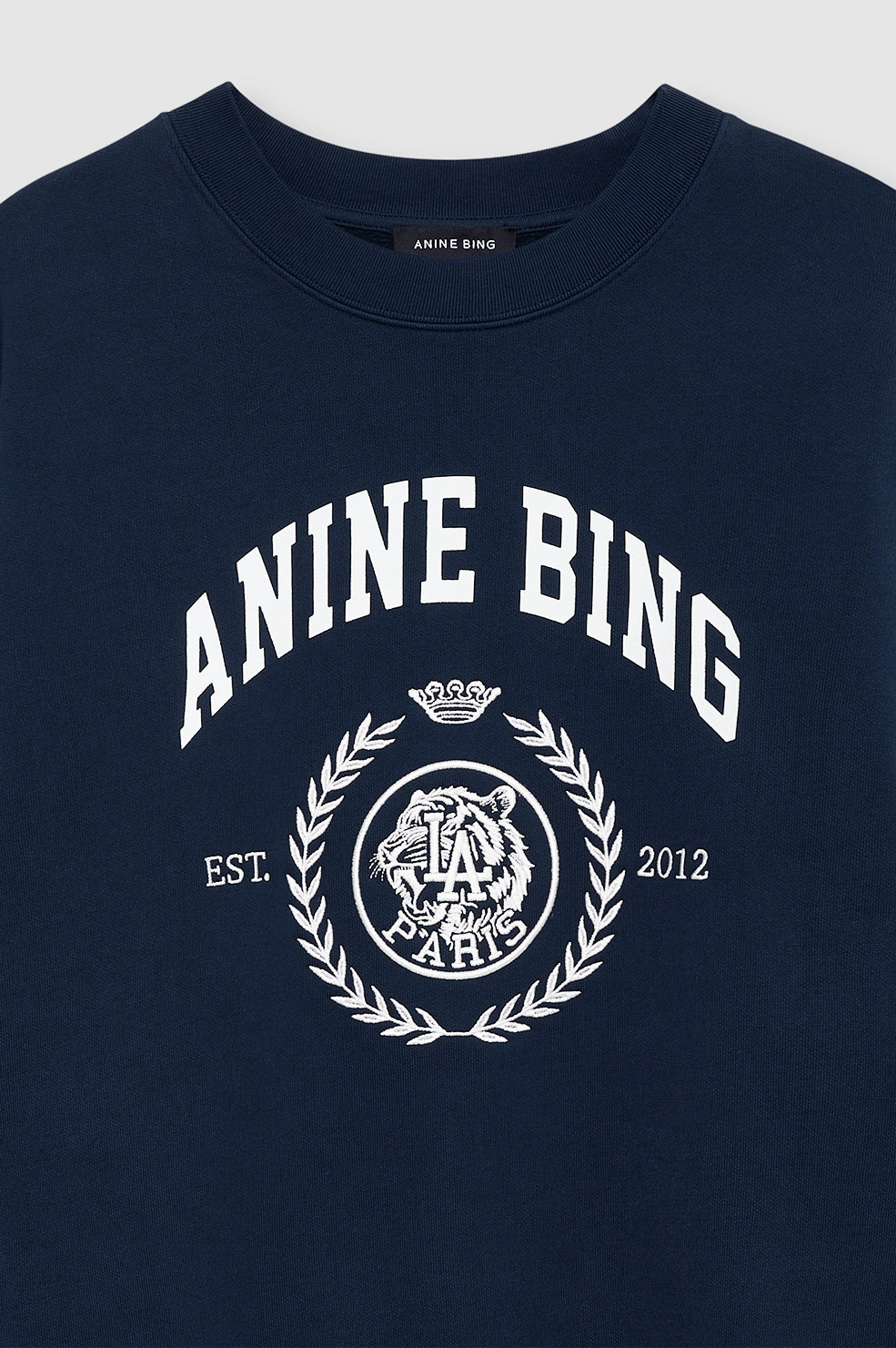 Anine Bing Miles Sweatshirt Collegiate Dark Navy