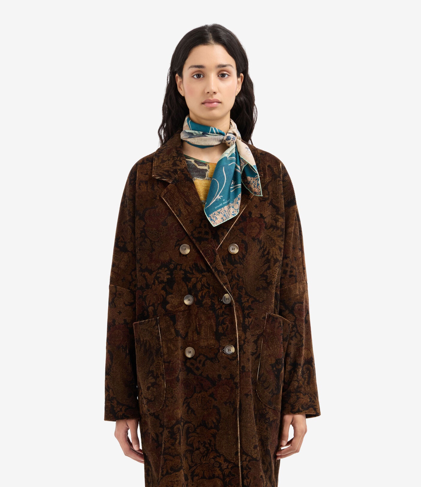 Pierre-Louis Mascia ALOEUW Bandana Scarf Silk 67x67