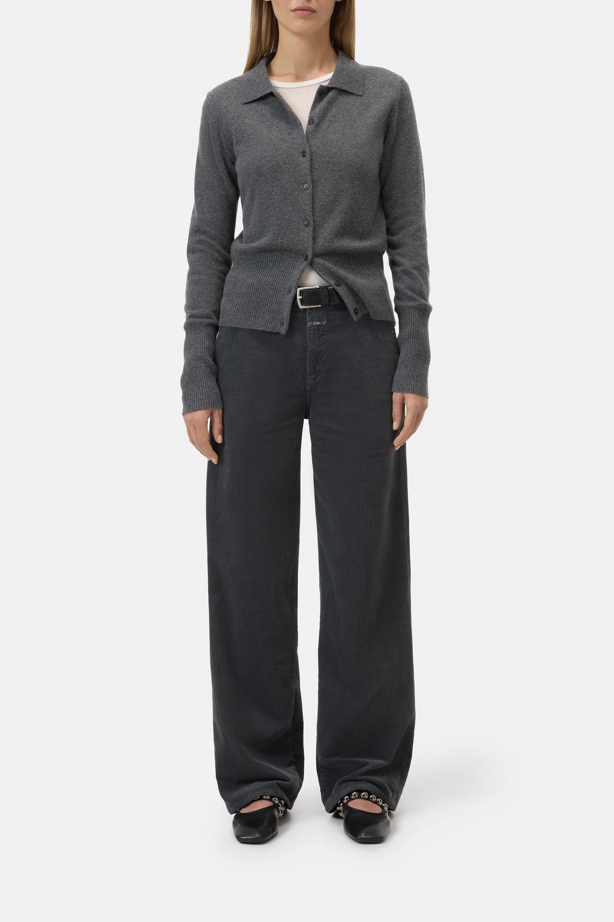 CLOSED WIDE PANTS JURDY COSMIC GREY