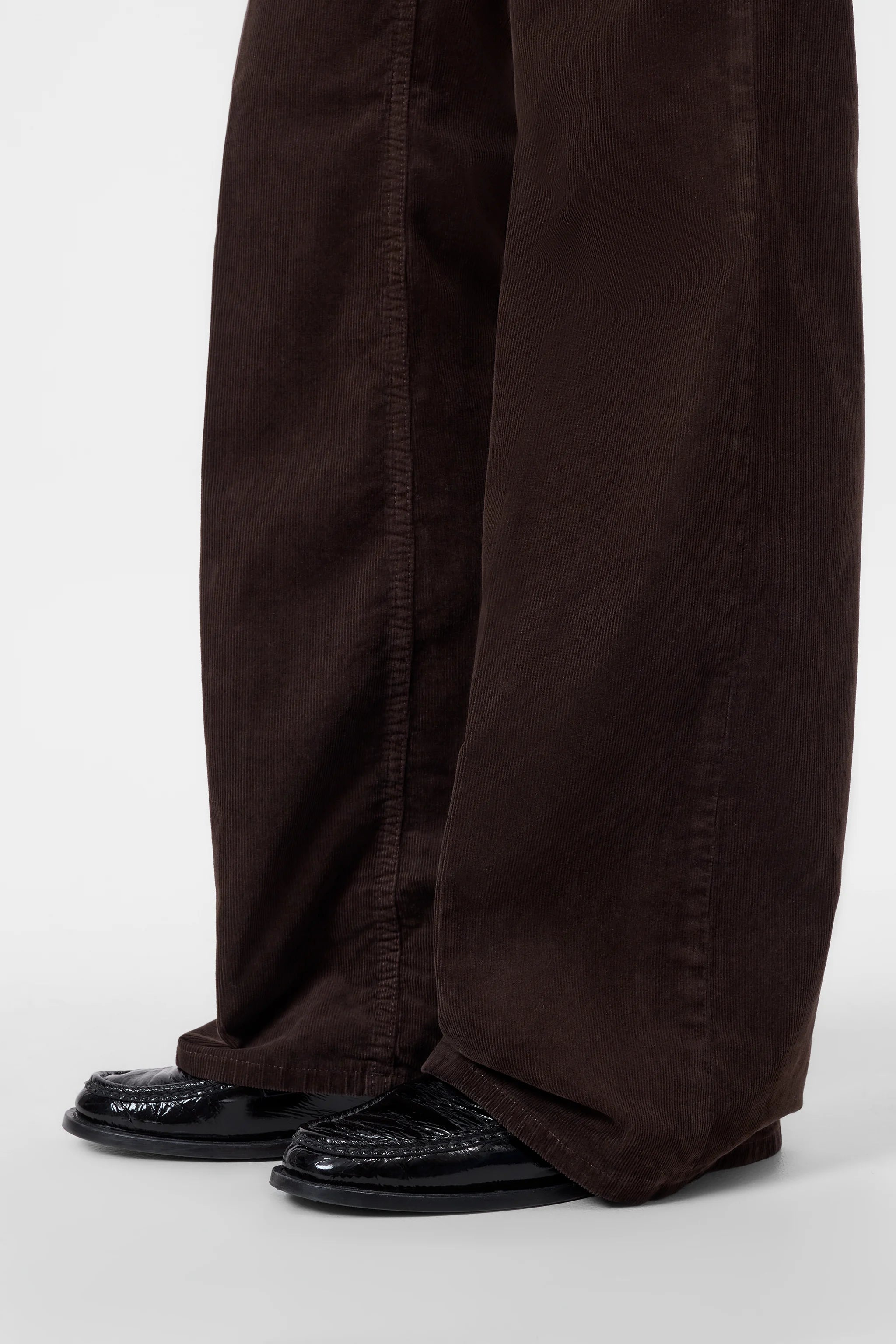 CLOSED GILLAN JEANS CORDUROY MAHOGONY BROWN