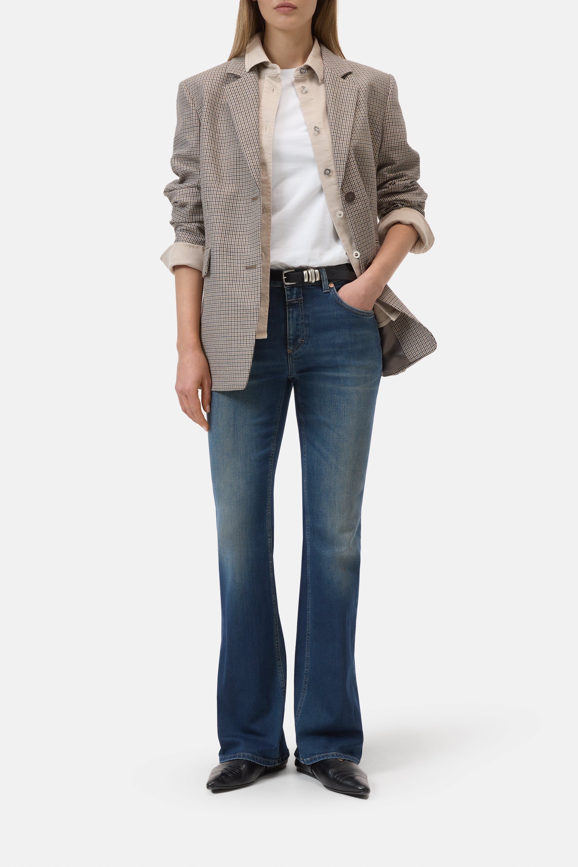 CLOSED FLARED JEANS JOVANNA DARK BLUE
