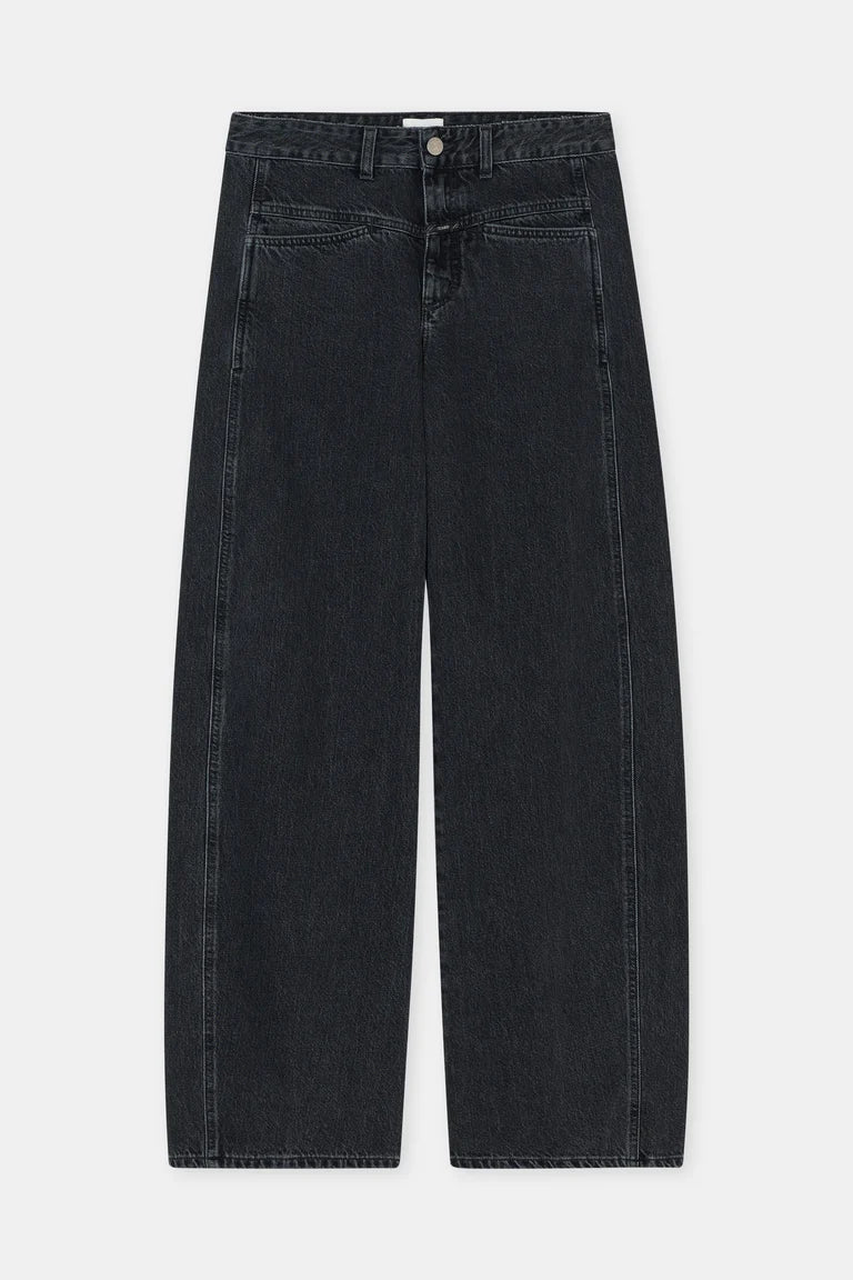 CLOSED TORI-X BARREL JEANS DARK GREY