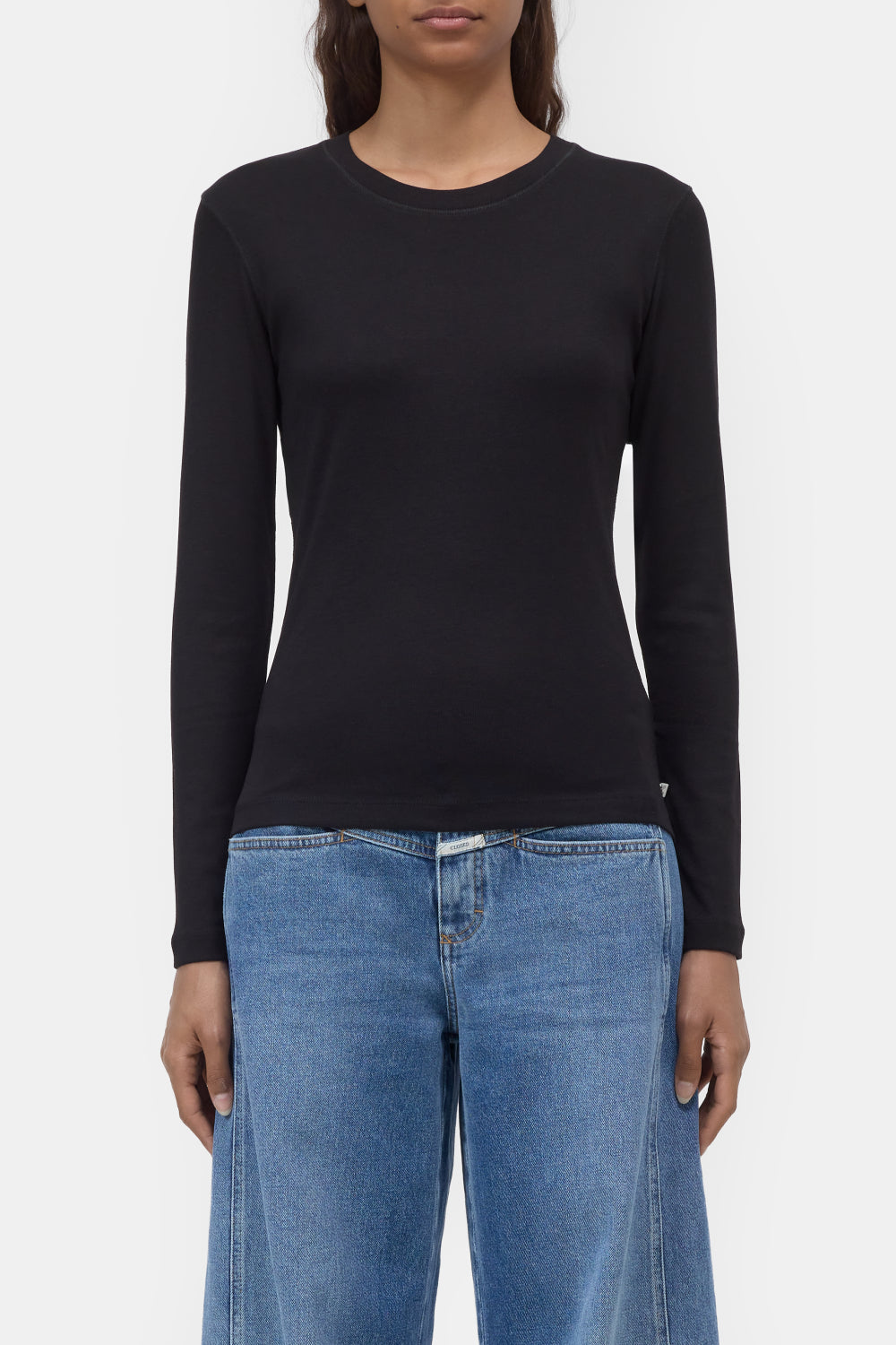 CLOSED CREWNECK LONGSLEEVE BLACK