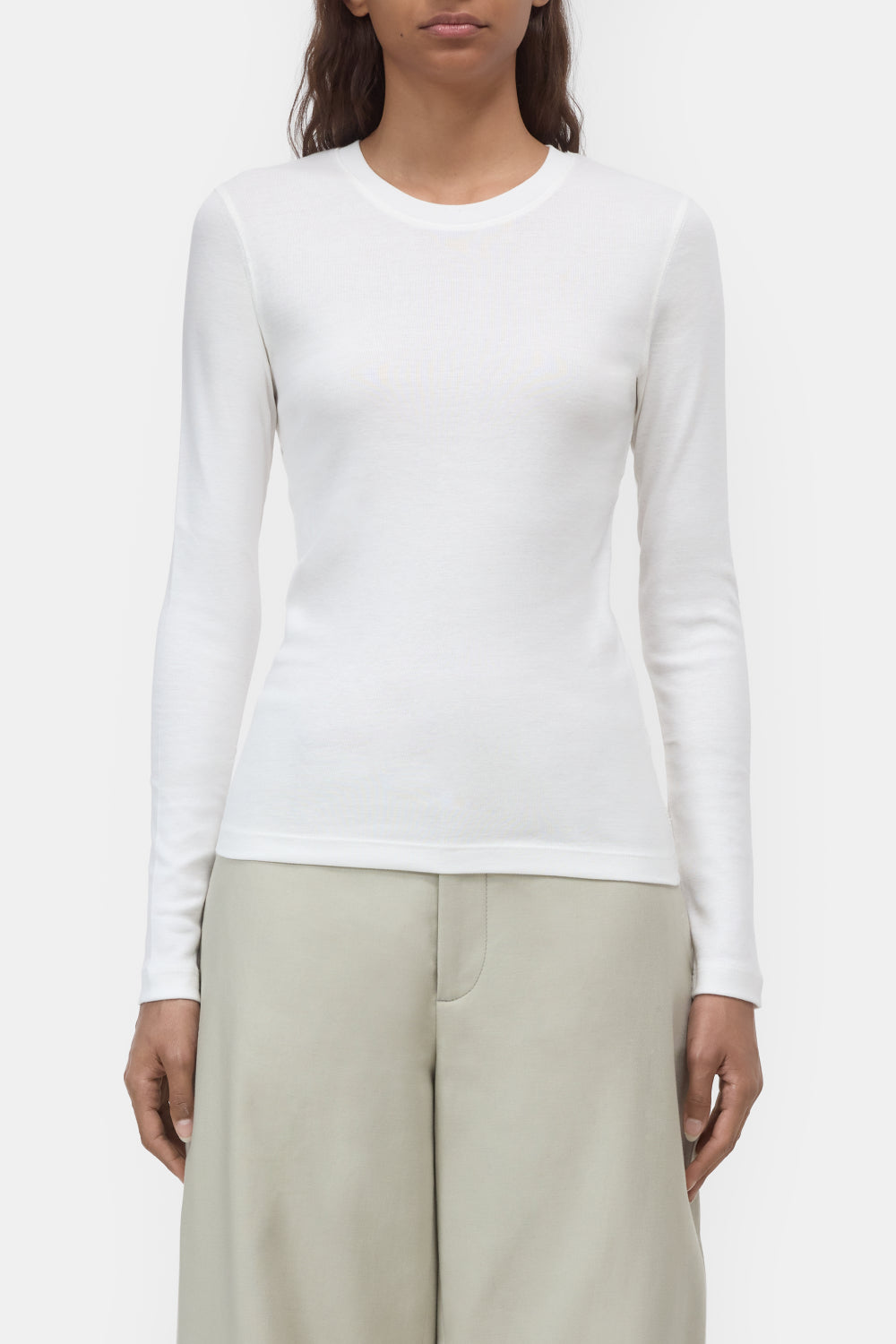 CLOSED CREWNECK LONGSLEEVE IVORY