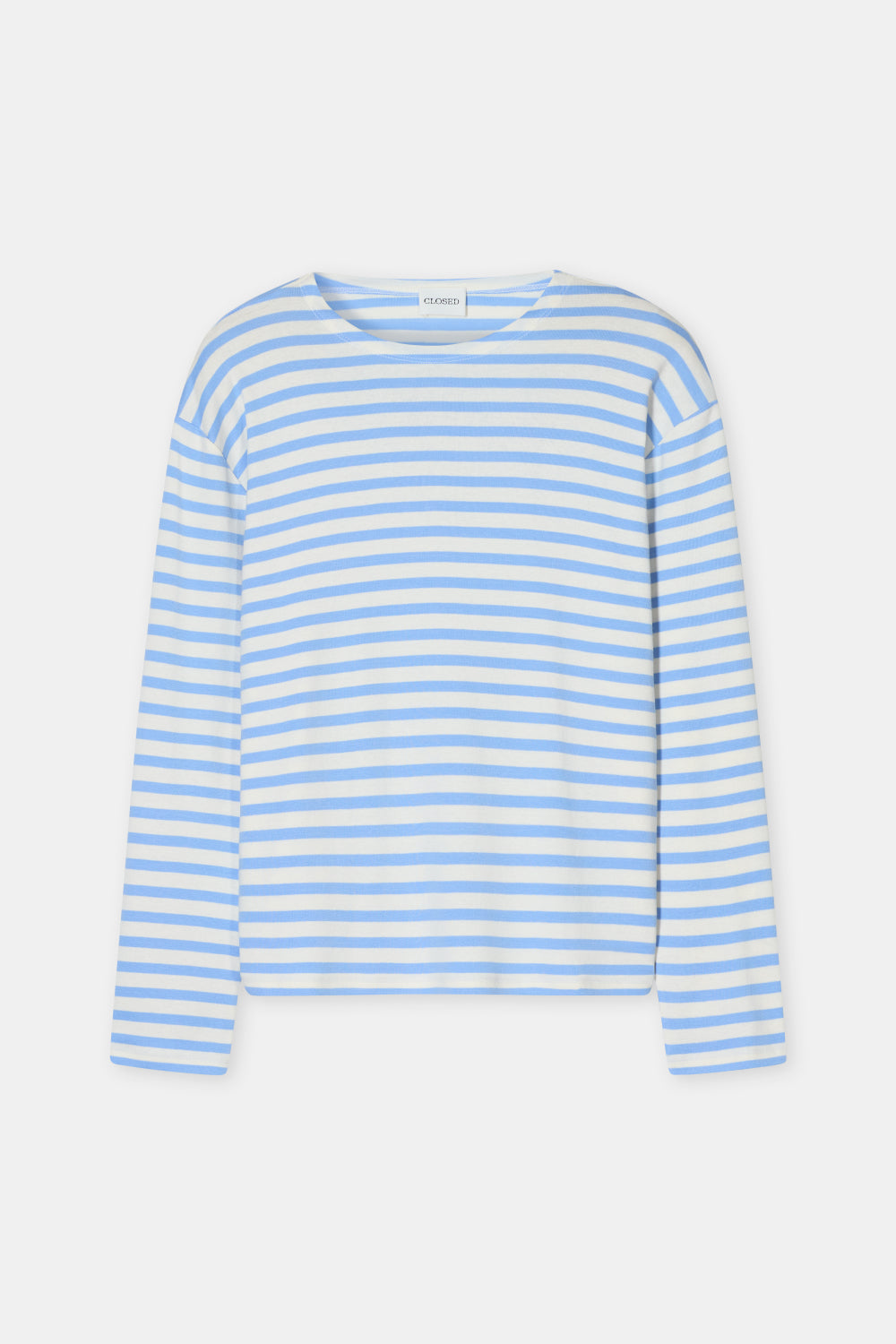 CLOSED  BASIC LONGSLEEVED T-SHIRT SKY BLUE