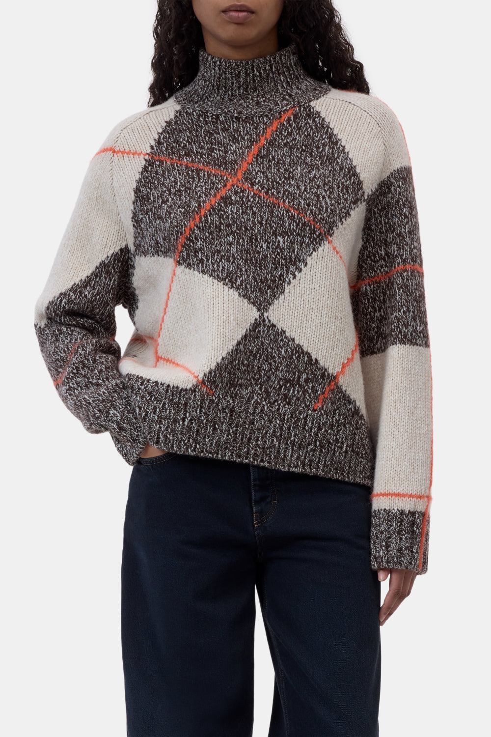 CLOSD ARGYLE ROLLI LONGSLEEVE
