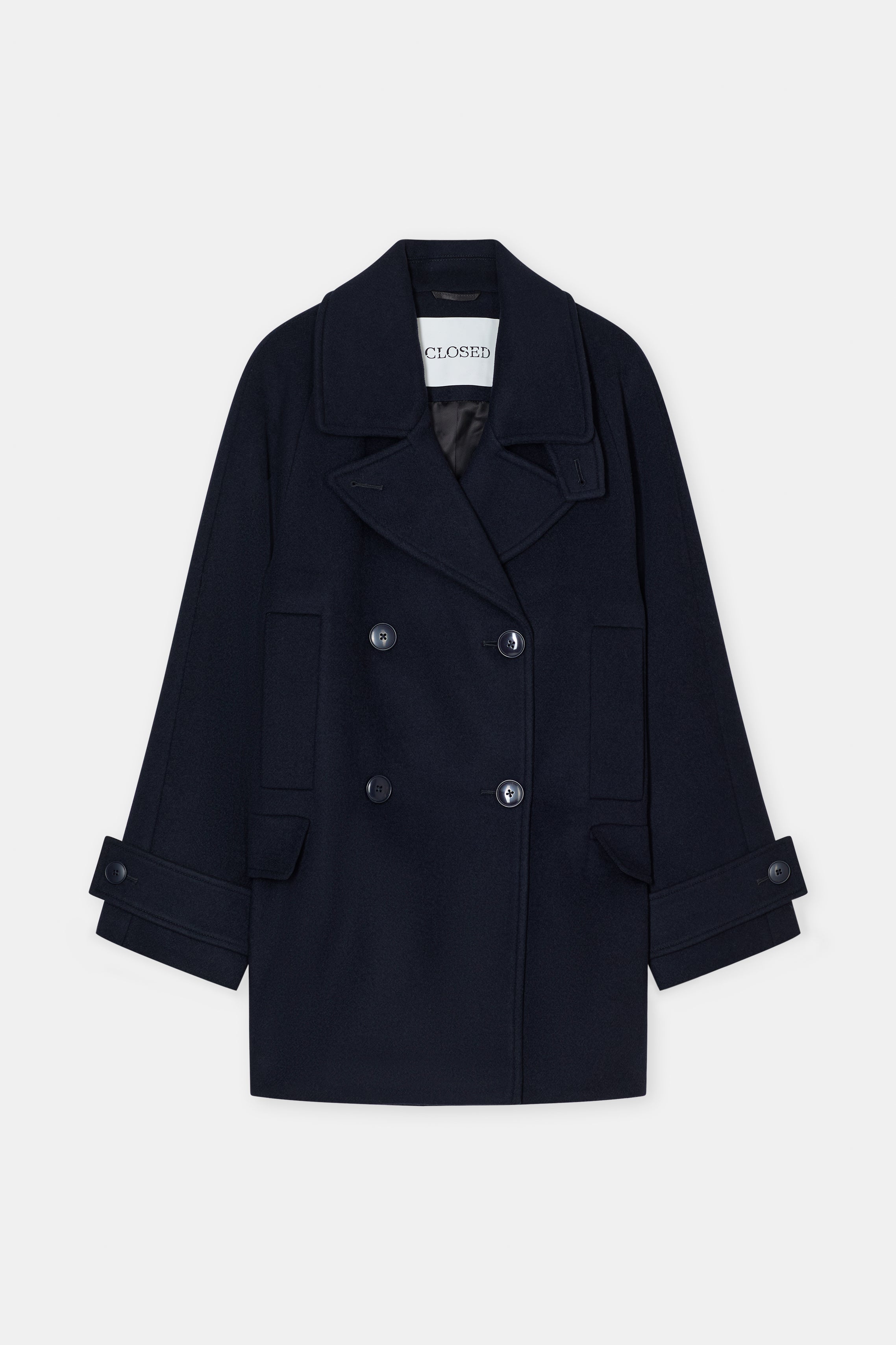 CLOSED CABAN JACKET DARK NIGHT
