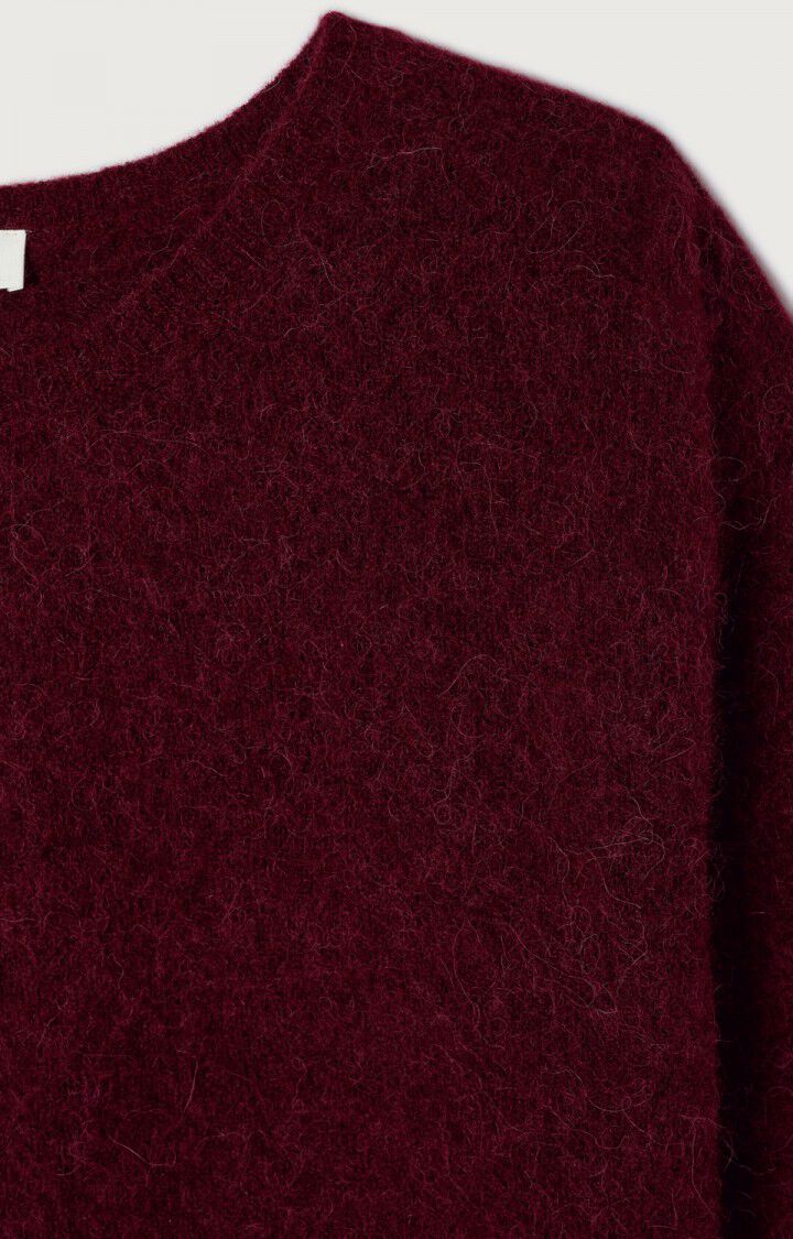 American Vintage Vitow Sweater Grenat Melange