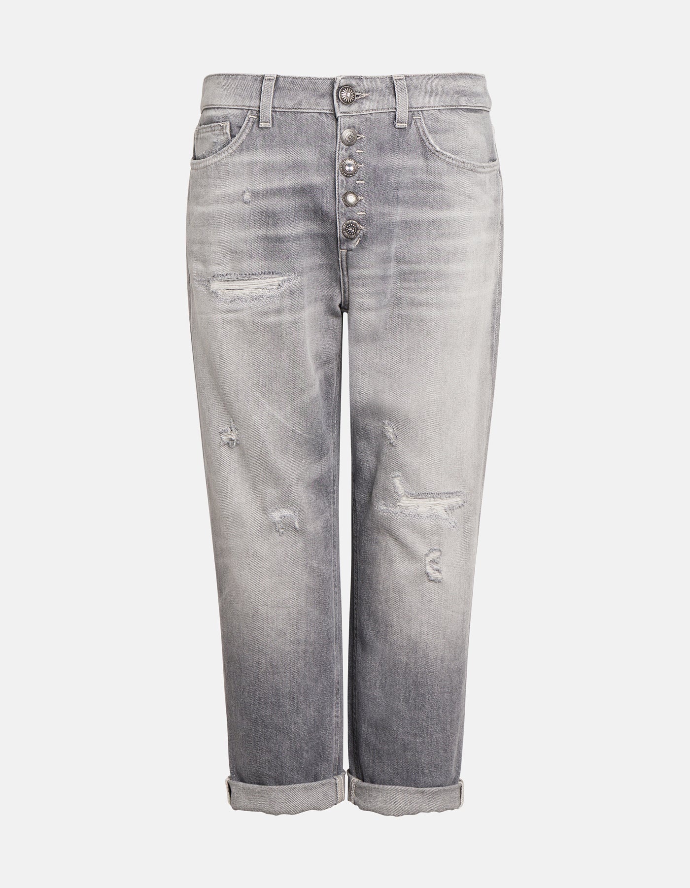 Dondup Koons Loose-fit Jeans Grey
