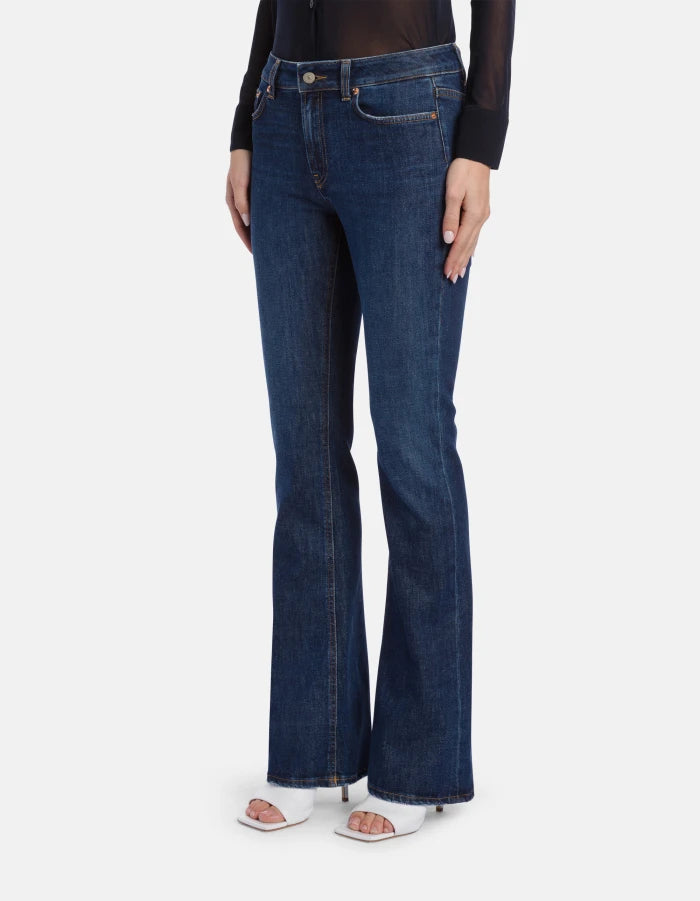 Dondup Newlola Skinny-Fit Bootcut Jeans