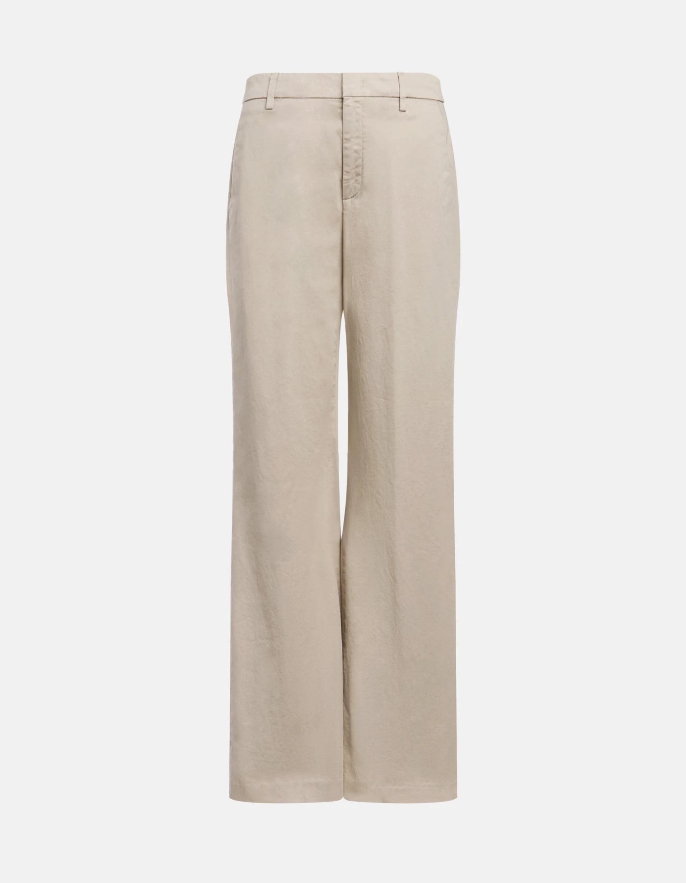 Dondup Janice Wide-Leg Trousers in Compact Gabardine