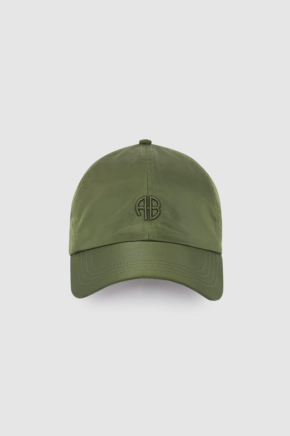 Anine Bing Jeremy Baseball Cap Nylon Army Green
