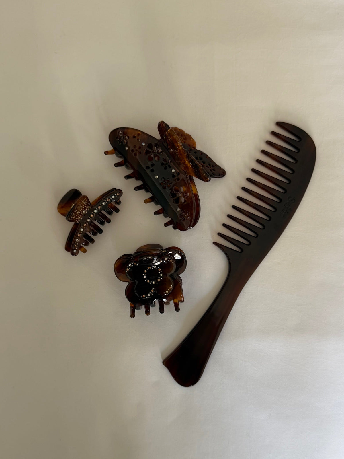Selor Papillon Clip in Amber
