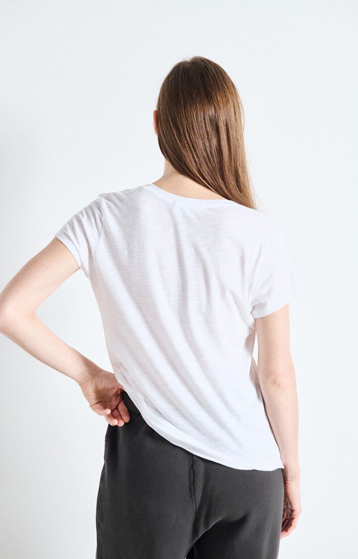 American Vintage DAME T-SKJORTE JACKSONVILLE Hvit