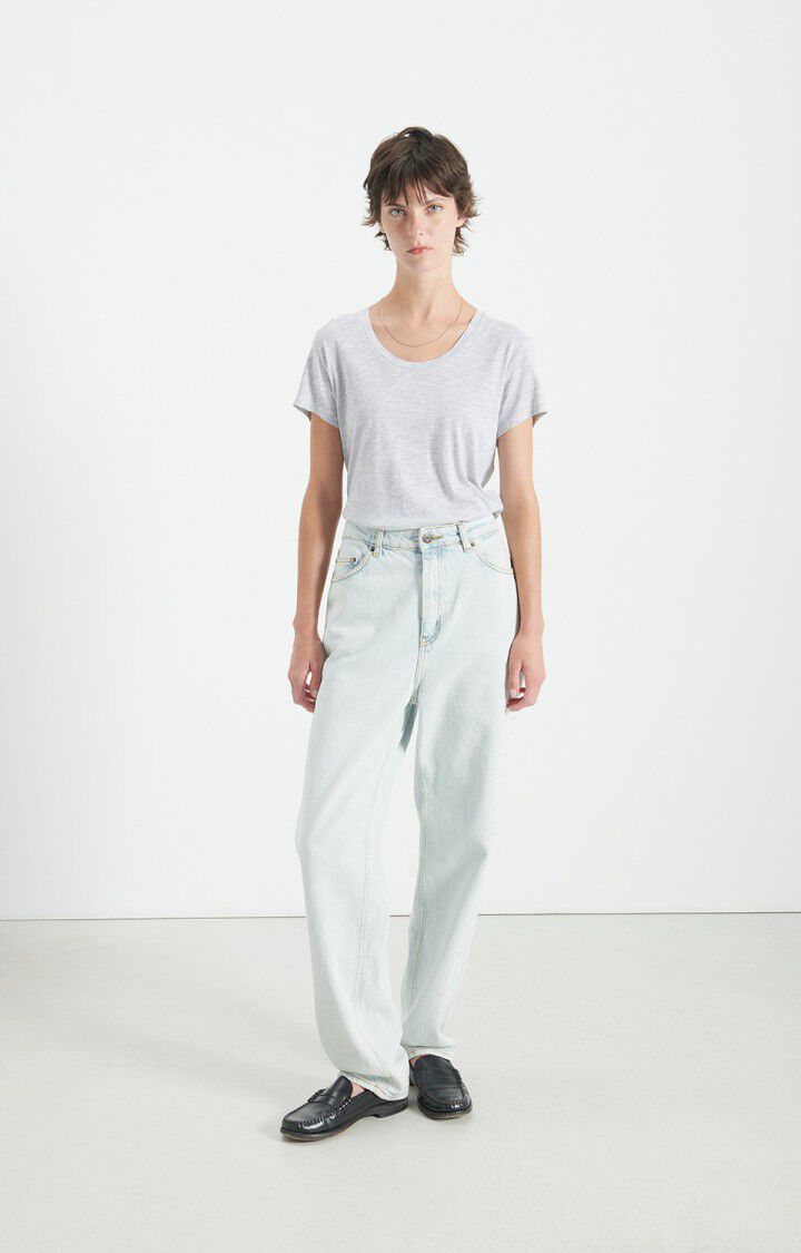 American Vintage DAME T-SHIRT JACKSONVILLE Polar melange