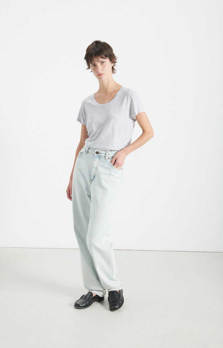 American Vintage DAME T-SHIRT JACKSONVILLE Polar melange