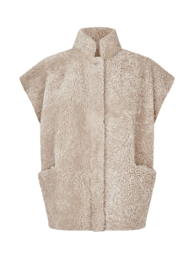 Benedikte Utzon Kate Vest Chateck Grey