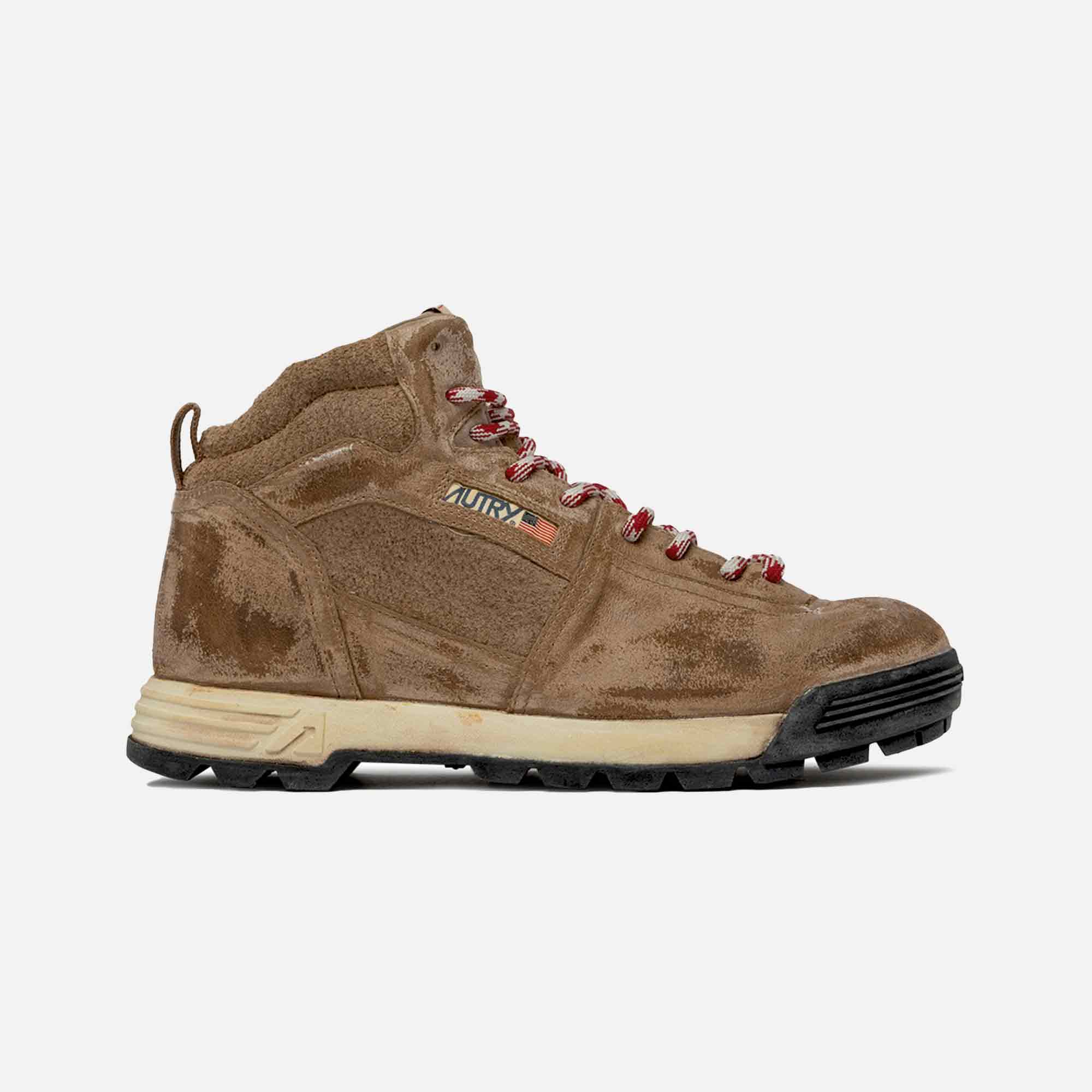 Autry Malga Boots Mid Cigar