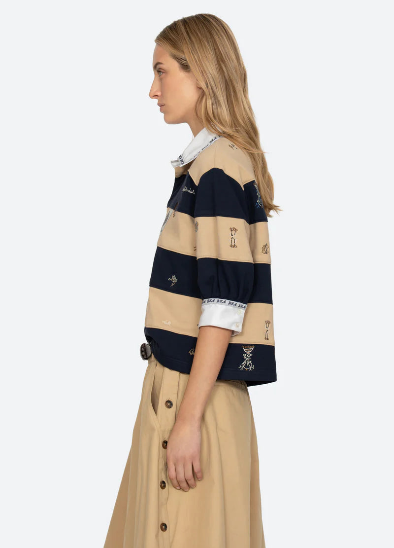 Sea New York Juliet Rugby Top