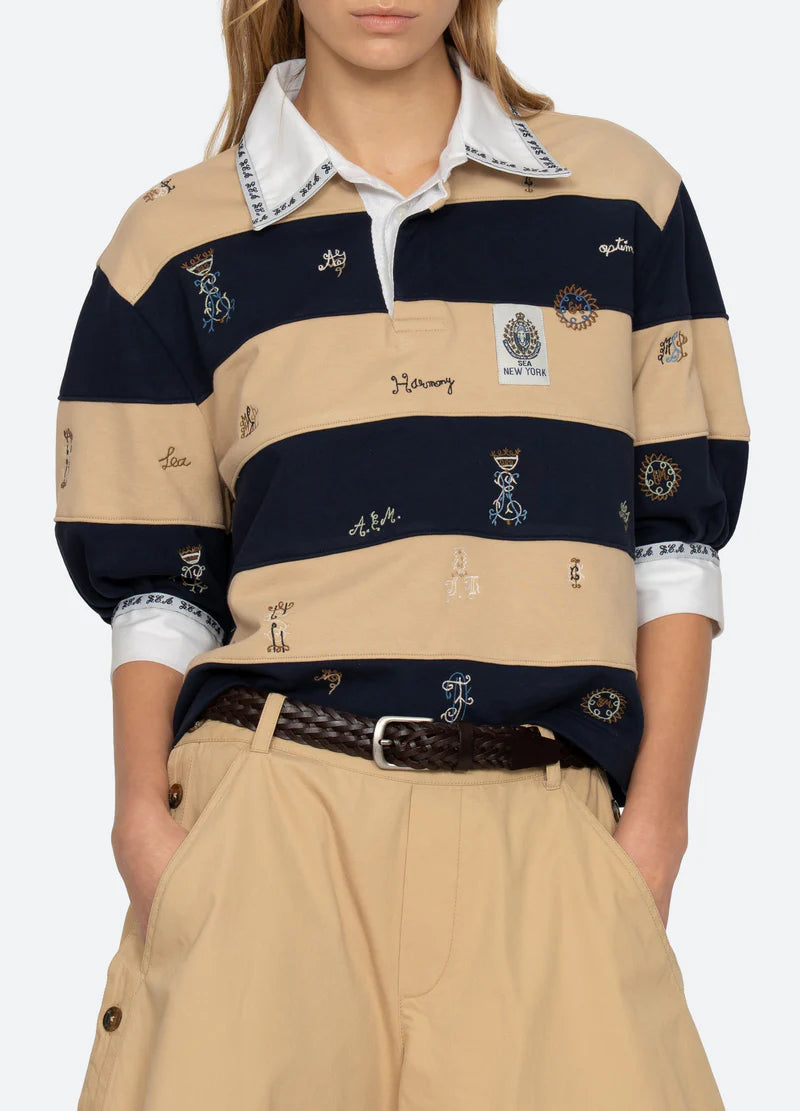 Sea New York Juliet Rugby Top
