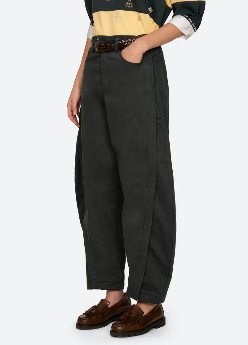 Sea New York Odessa Workwear Barrel Pant Green