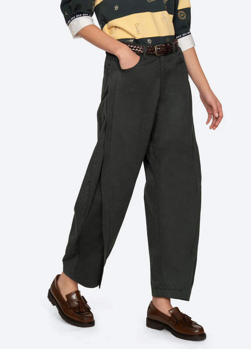 Sea New York Odessa Workwear Barrel Pant Green