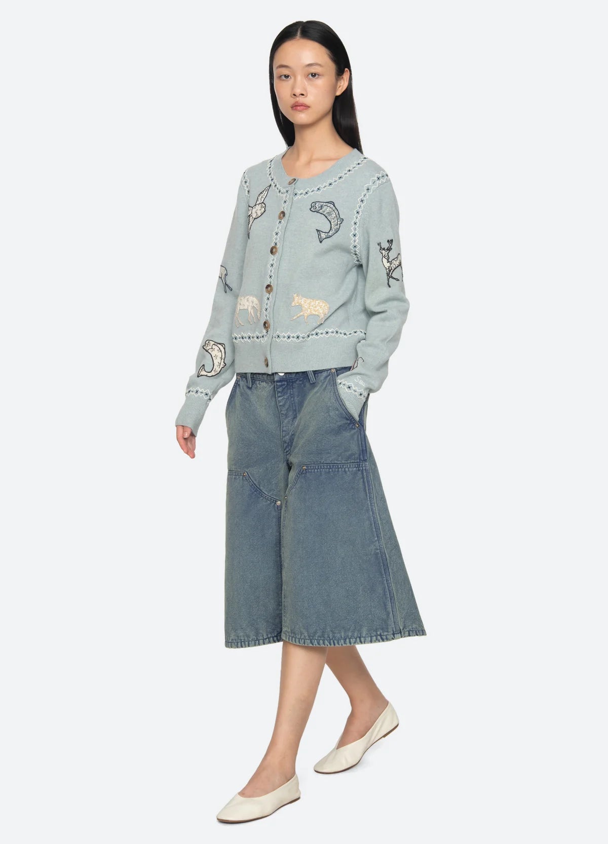 Sea New York Winslow Craft Cardigan Blue
