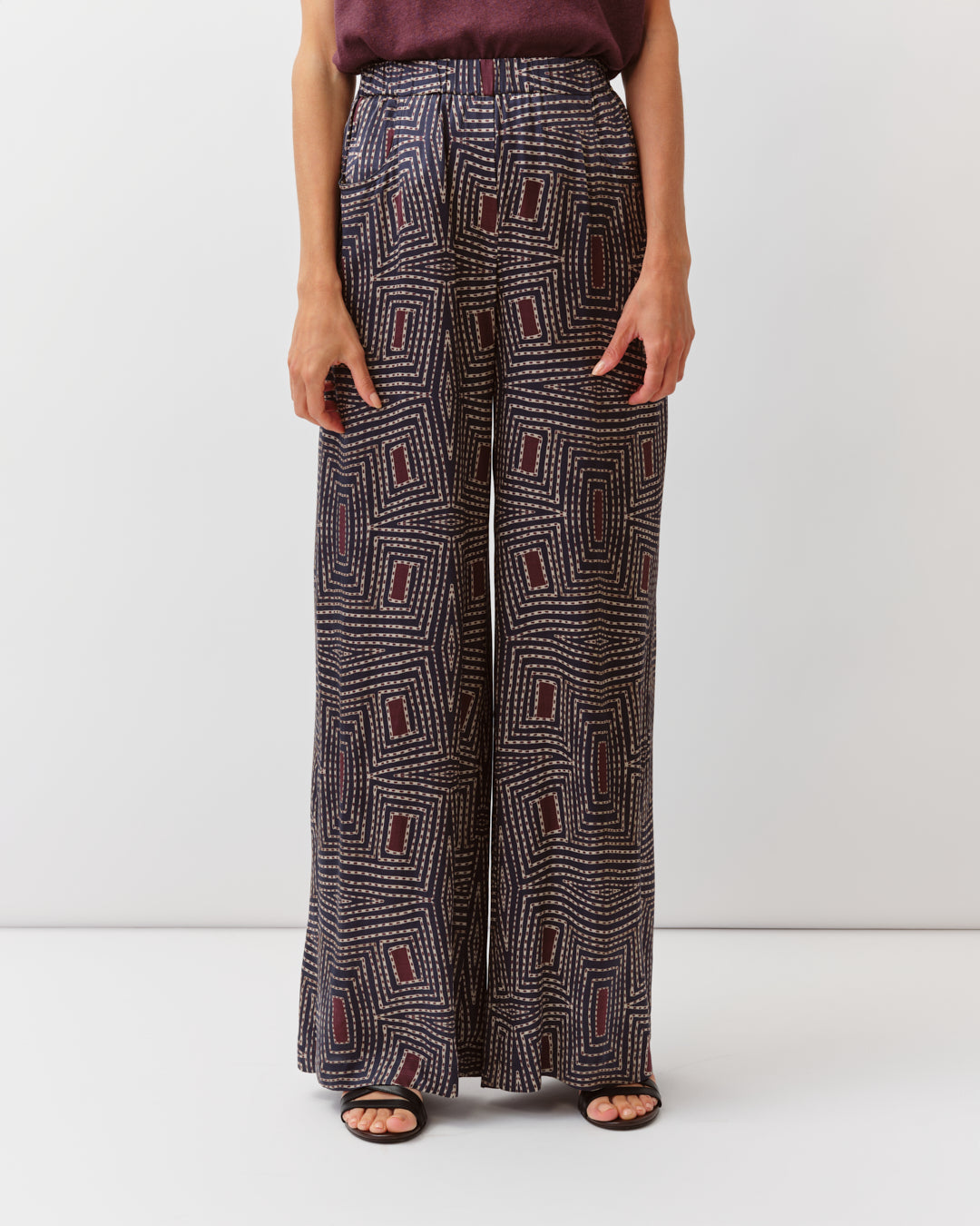 Diega Trusers Pindo Marine Prune