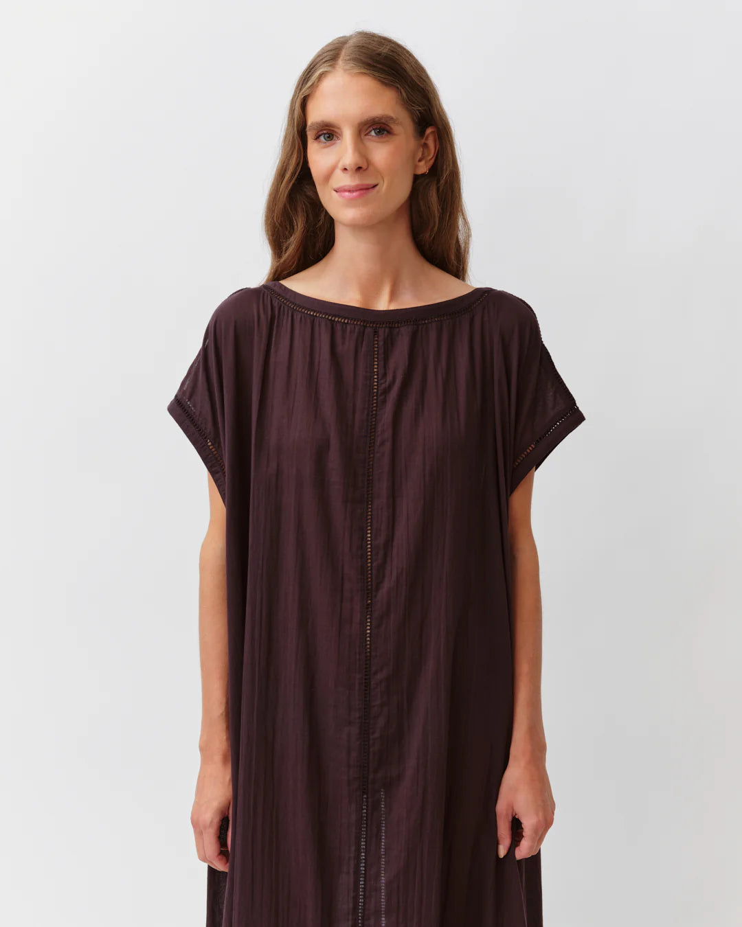 Diega Dress Ristio Chocolat