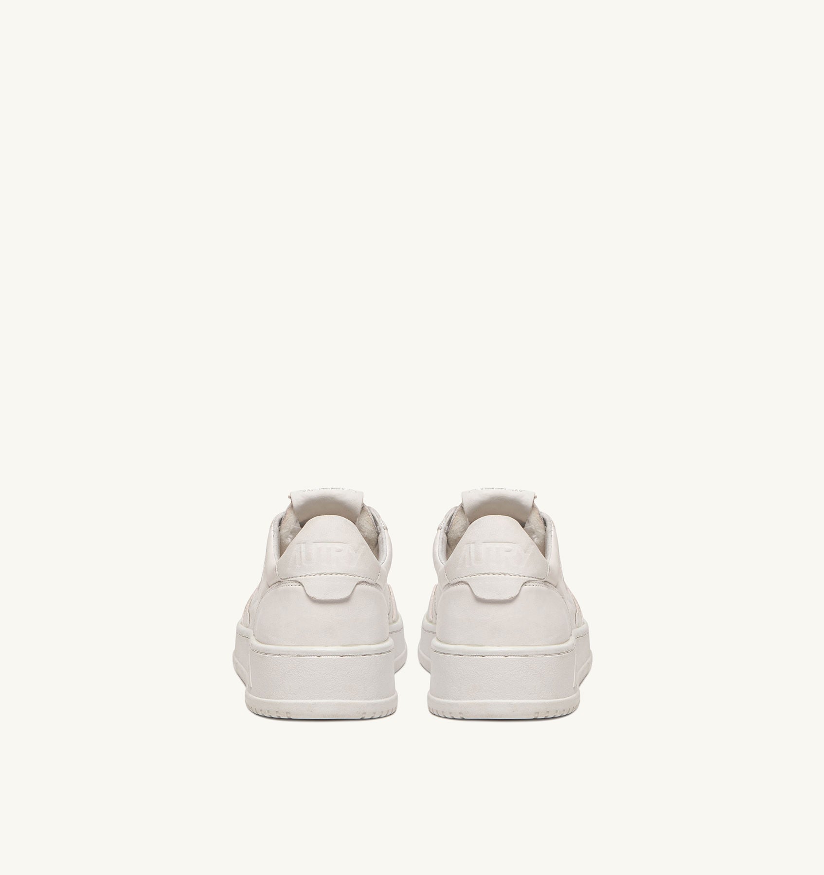 AUTRY MEDALIST LOW SOLIDGOAT WHITE