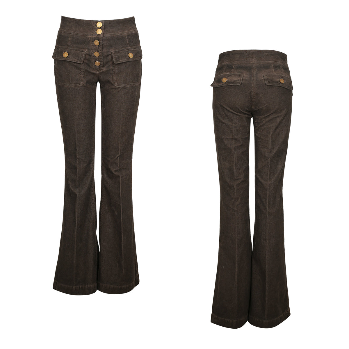 Seafarer Anais Jeans Corduroy Olive