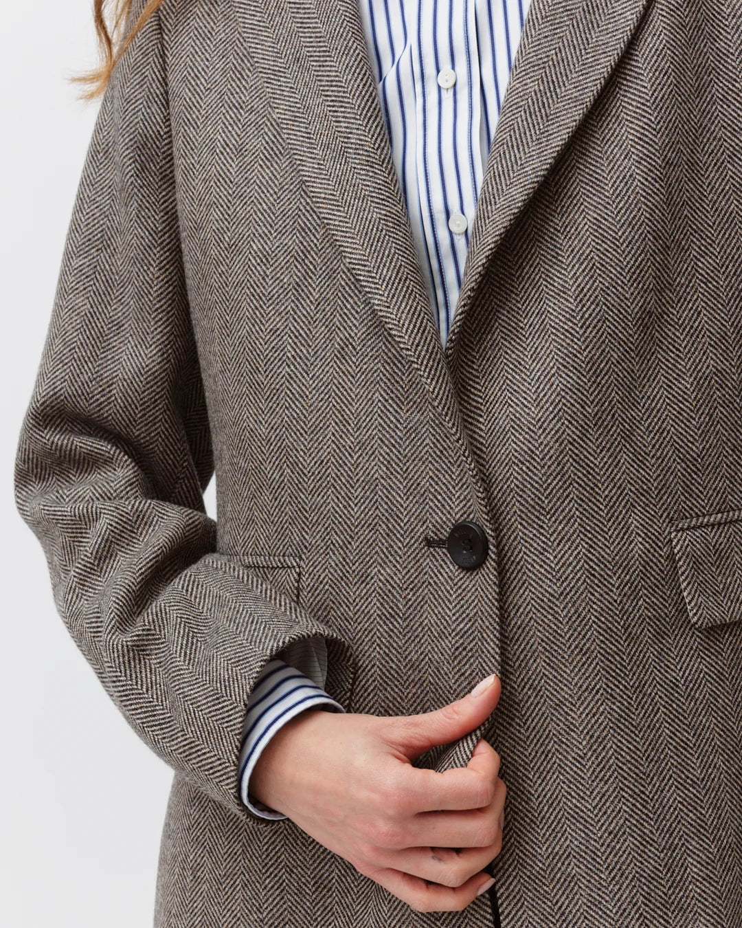 Diega Vaquio jacket Black and Ecru