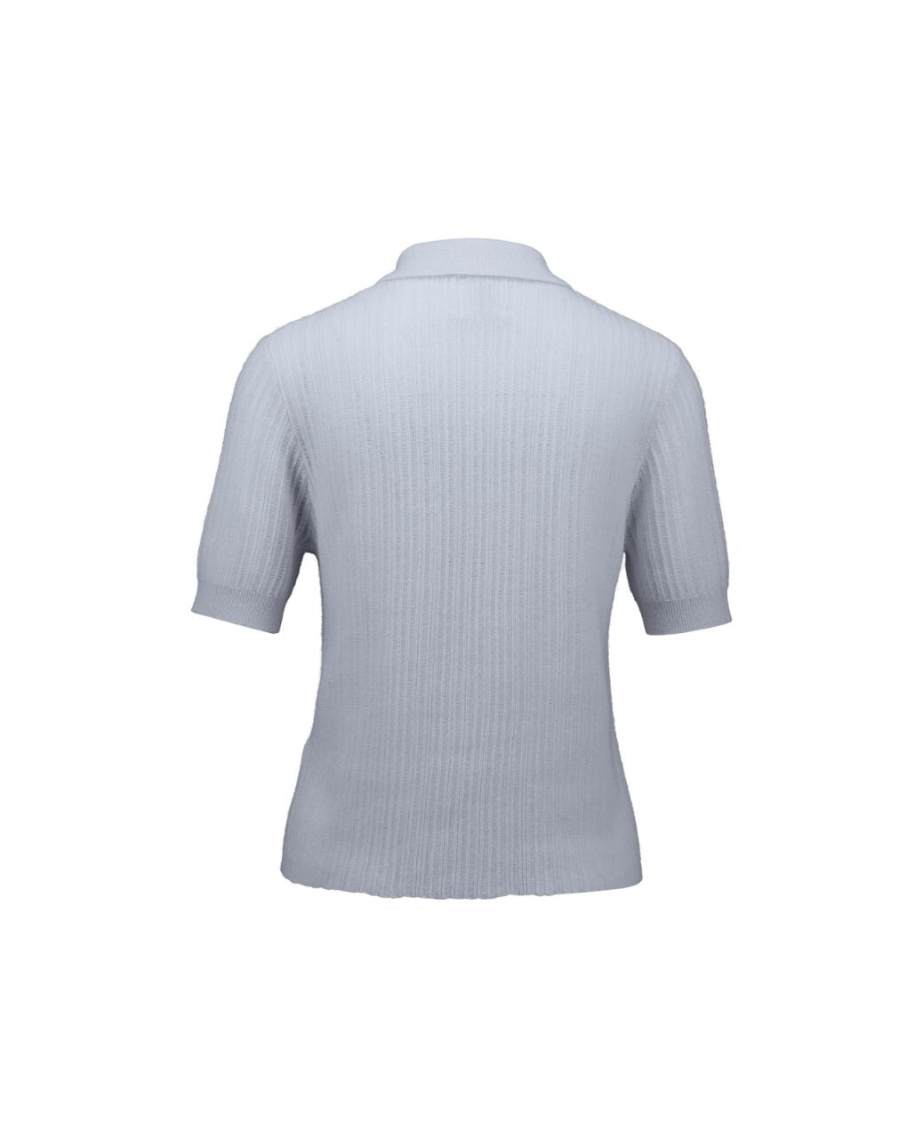Allude Cashmere Poloneck Sweater Light Blue