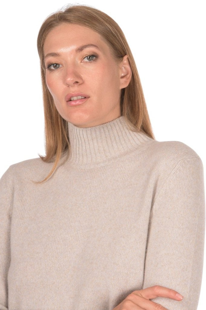 Gran Sasso Cashmere Mock Neck