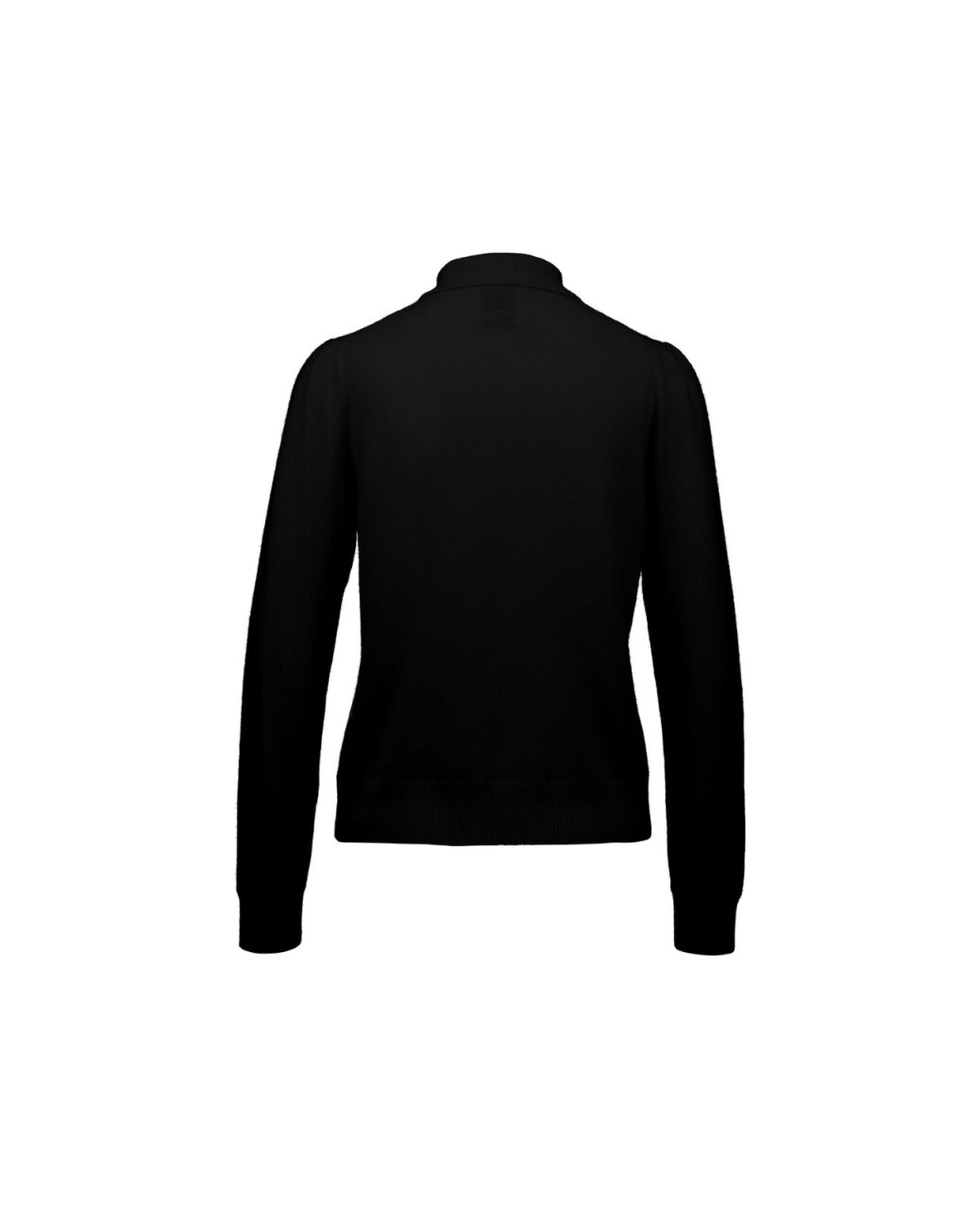 Allude Cashmere Poloneck Sweater Black - Den Lille Ida - Allude