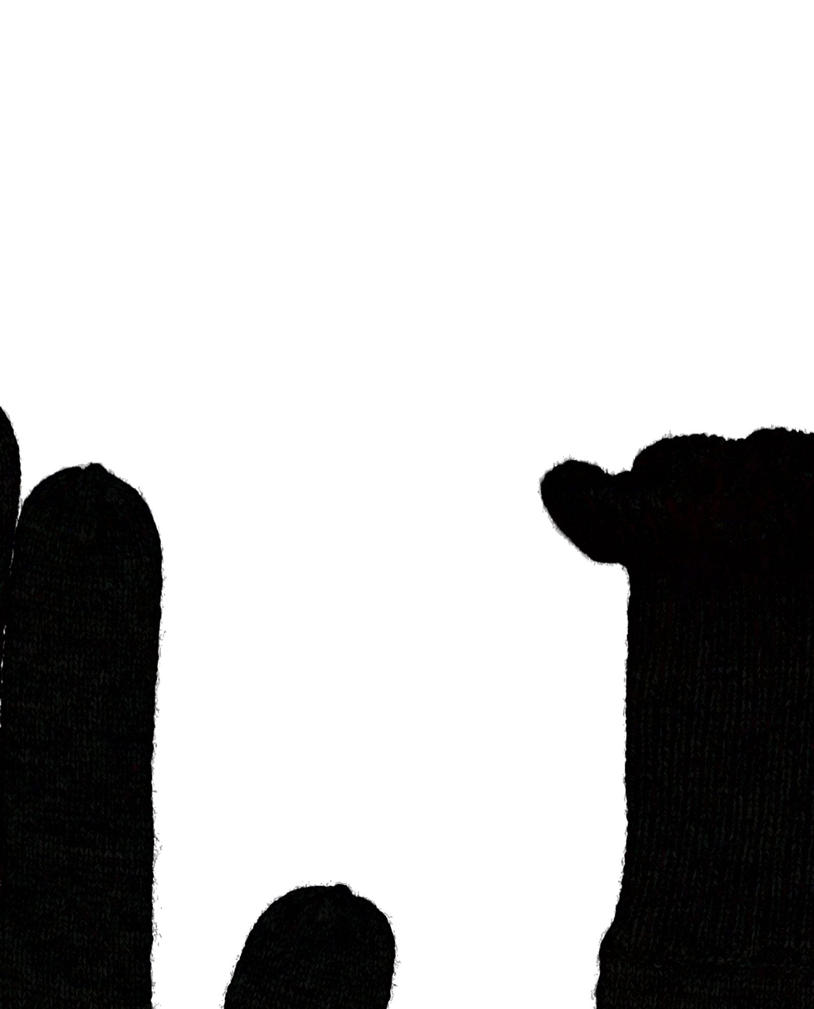 Allude Gloves 100% Cashmere Black - Den Lille Ida - Allude