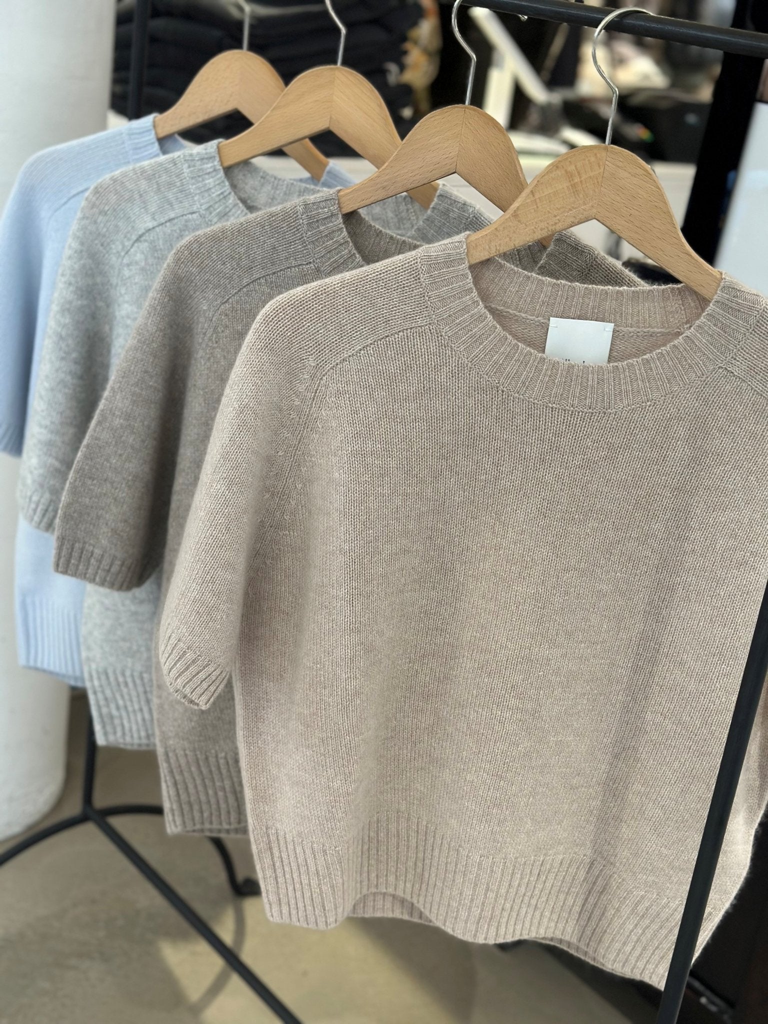 Allude Sweater Cashmere kort ærme - Den Lille Ida - Allude