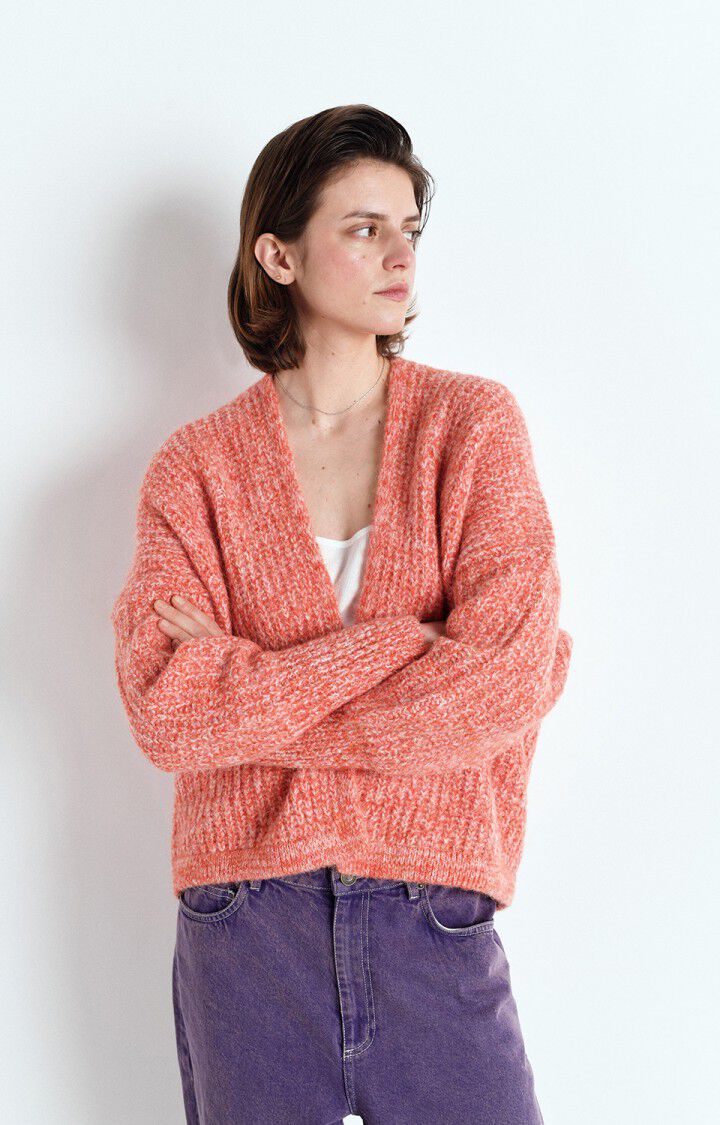 AMERICAN VINTAGE CARDIGAN MOULDED GAZPACHO - Den Lille Ida - American Vintage