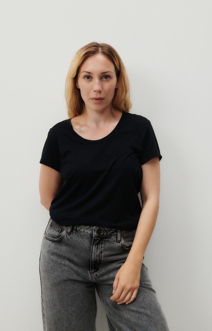 American Vintage t-shirt Jacksonville Black - Den Lille Ida - American Vintage