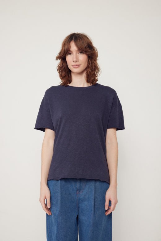American Vintage Sonoma T - Shirt Vintage Navy Blue - Den Lille Ida - American Vintage