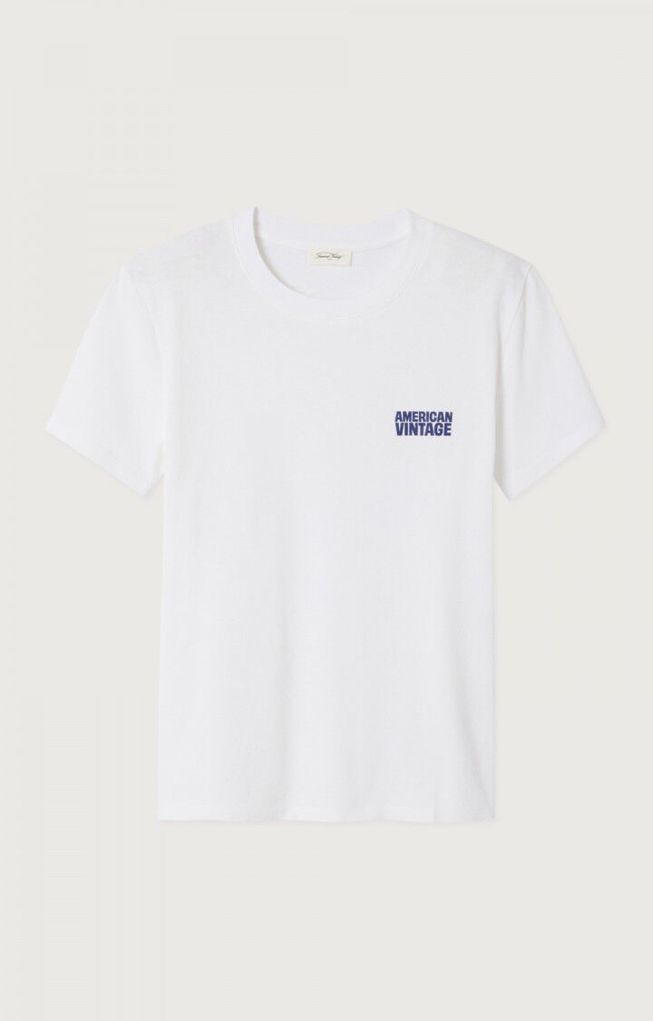 AMERICAN VINTAGE T - SHIRT YKOBOW WHITE - Den Lille Ida - Den Lille Ida
