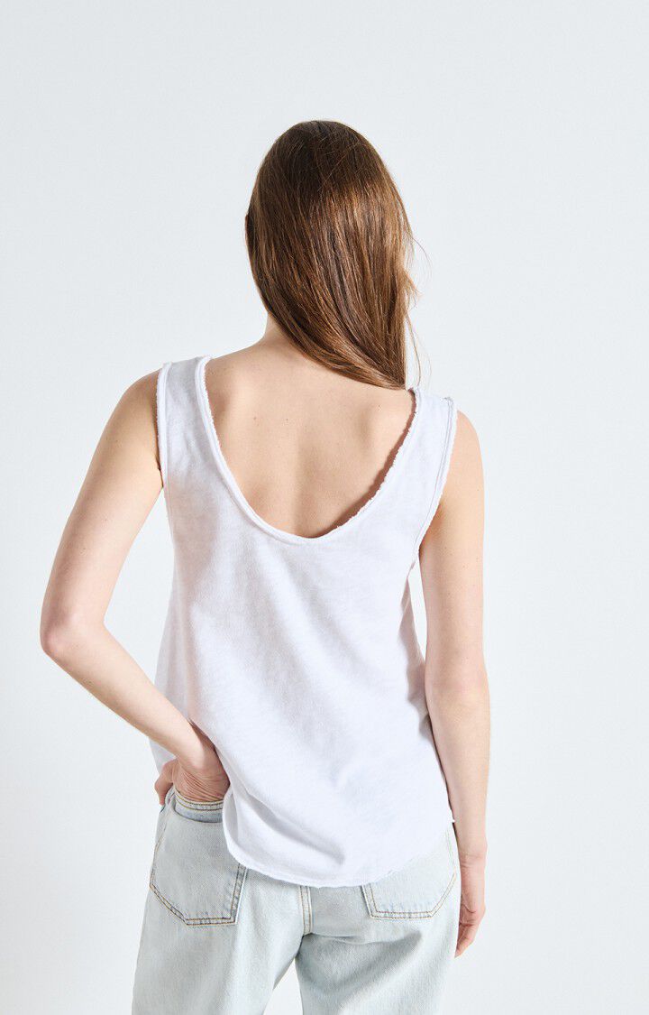 AMERICAN VINTAGE TANK TOP SONOMA WHITE - Den Lille Ida - American Vintage
