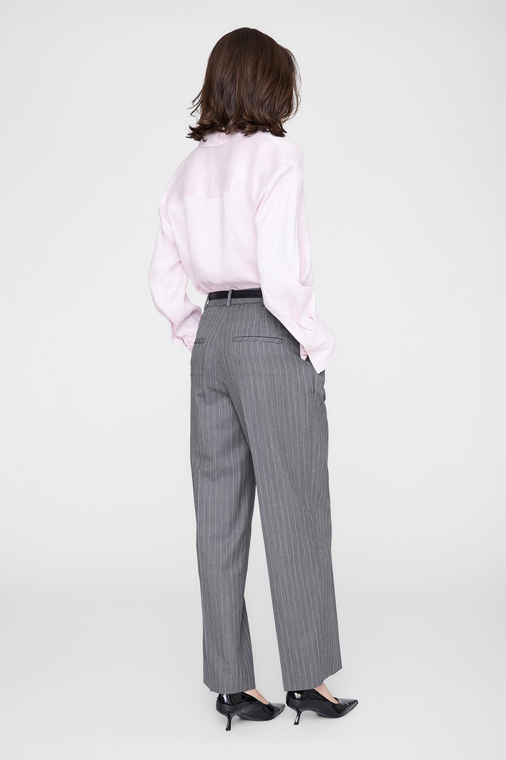 Anine Bing Bridget Shirt Powder Pink - Den Lille Ida - Anine Bing