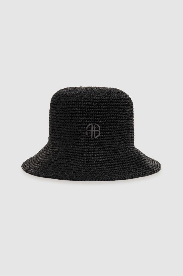 Anine Bing Cabana Bucket Hat Black - Den Lille Ida - Anine Bing
