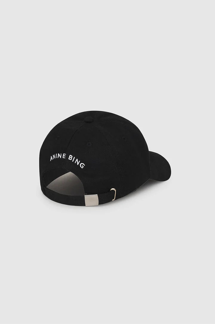 Anine Bing Jeremy Baseball Cap Black - Den Lille Ida - Anine Bing